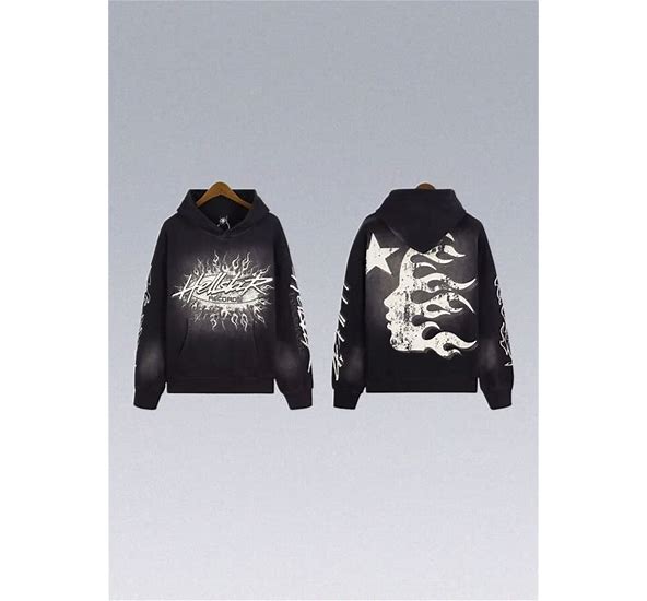 HELLSTAR RECORDS HOODIE BLACK