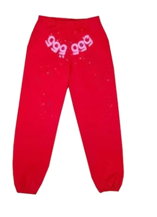 SP5DER SWEATPANT RED