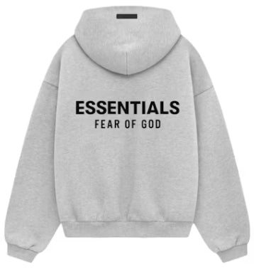 Fear of God Essentials Fleece Hoodie (FW24) Grey